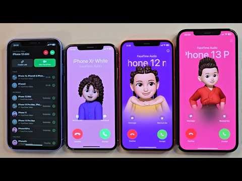 Facetime Incoming call &Outgoing call iPhone 16 iPhone X iPhone 12 iPhone 12Pm