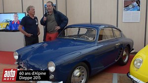 60 ans d'Alpine : Présentation de l'Alpine A106 - Reportage vidéo Auto moto 2015