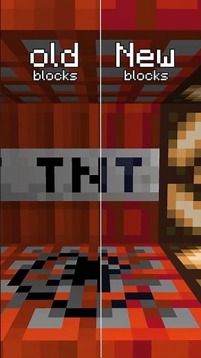 Old vs New blocks textures (Which Is Better?) #minecraftblocks #compare