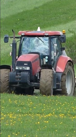 Tractor in mud Case IH Maxxum 125 Multicontroller PROBLEMS IN FIELD STUCK & MUD