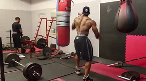 1.7M views · 6.5K reactions | Messing around after my session today* *Professionals, I am fully aware that just kicking a bag, does not a martial artist one make (Yoda voice) lol I was just having fun simeonpanda.com | Simeon Panda | Facebook