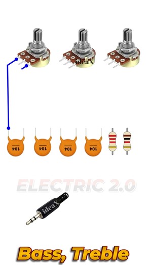 152K views · 778 reactions | How to Make a Bass, Treble Volume Control Circuit! #electronics #diy | Electric 2.0 | Facebook