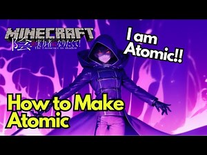 Breaking the LIMIT using ATOMIC with Cid Kagenou! || Minecraft Eminence in Shadow Bedrock Edition