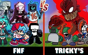 【FNF】Friday night funkin vs 基岩版我的世界（mc模组 下载地址在简介）