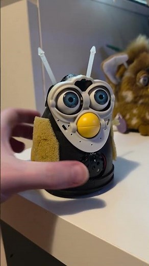 1998 Original Furby without fur! #furby #animatronic #vintage #spooky #rahrah
