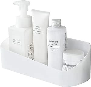 Shower Caddy Basket Shelf, Wall Mounted Bathroom Shelf,No Drilling Bathroom Shower Storage Organizer with Adhesive,Shampoo Holder Organizer,Storage Rack for Toilet, Kitchen Spice Racks Holder(White)