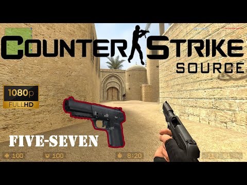 Counter-Strike: Source (2022) - de_dust2_unlimited - Five-Seven Gameplay (PC HD) [1080p60FPS]