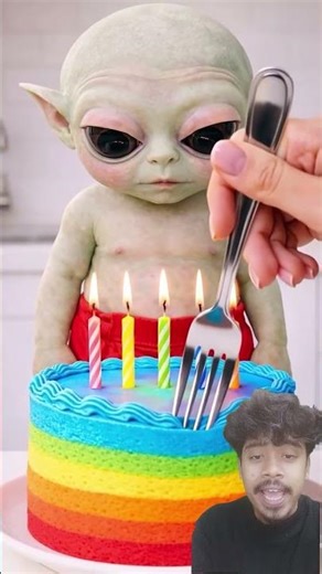 Alien happy birthday 🎂 to you 🎉 👽😱 #shorts