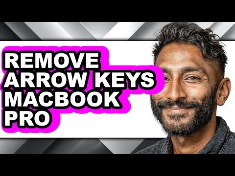 How to Remove Arrow Keys Macbook Pro (only Way)