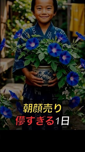 江戸の朝顔売り。儚すぎる1日と知られざる裏側【江戸時代/雑学/1日ルーティーン/朝顔】 #歴史 #江戸時代