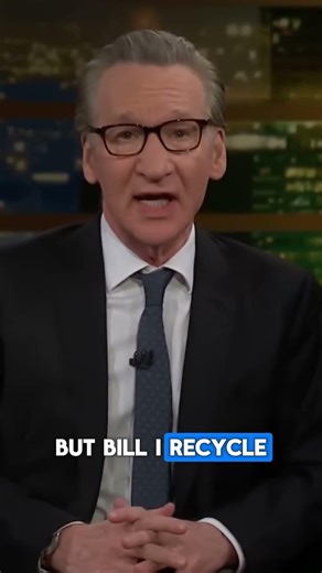 Bill Maher Exposes the Truth About Plastic Waste