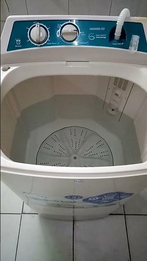 HWM 80-50 Milk White Haier washing machine single tub with price