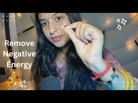 Removing Negative Energy 🌿 ASMR | Relaxing Hand Movements + Whispering for Sleep 😴 | Day 8