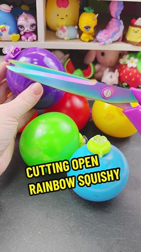 Rainbow Squishy Cutting at Doc's Playhouse