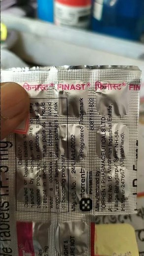 Tab Finasteride 5 mg , for treat BPH, a condition where the prostate gland becomes enlarged.