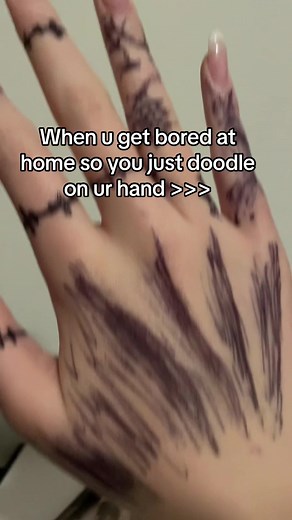 I love doodling on my hand omgg 🤭🤭 || #moonxii #fypシ #fyppppppppppppppppppppppp #doodle #art #handdoodle #doodleart #halloween #artist #viral