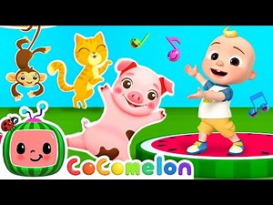 Animal Play Dance + More Fun CoComelon Nursery Rhymes | Dance Party Mix | Baby & Kids Songs