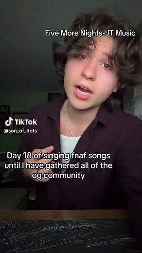 Day 18 of singing fnaf songs until I have gathered all of the og community #fnaf #fivenightsatfreddys #fyp #nostalgia #childhood @𝐔𝐧𝐤𝐧𝐨𝐰𝐧