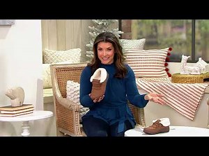 Vionic Indoor-Outdoor Flannel Slippers - Believe on QVC