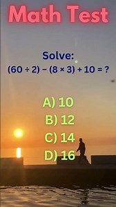 Fast Math Test_17! Decode The Puzzle – Brain Teasers, Math Challenges #maths #mathproblems
