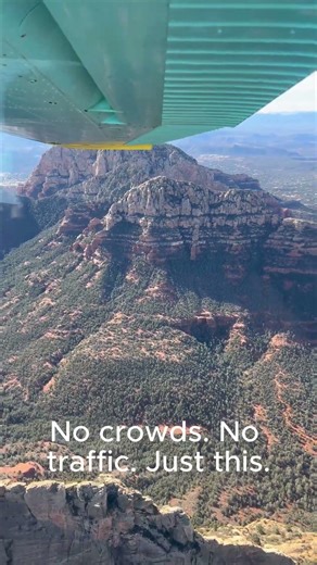 The Best Way to See Sedona? From the Air ✈️🔥