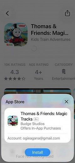 Face/Touch ID Error Sound