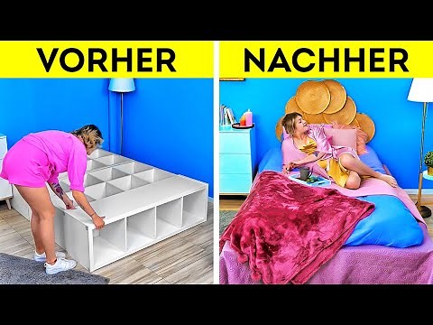EXTREME ZIMMER-GESTALTUNG || DIYs FÜR DEIN SCHLAFZIMMER