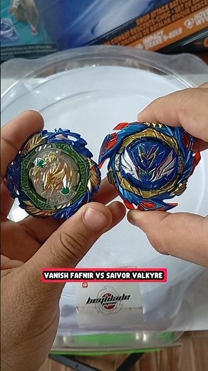Beyblade Burst Battle: Vanish Fafnir vs. Saivor Valkyre