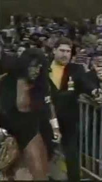 Ecw Taz hijacks match up against big dick Dudley #extremechampionshipwrestling #wrestling #ecw #90s