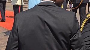 Arrival of President Duma Gideon Boko at The State Of The Nation Address. | Duma FM