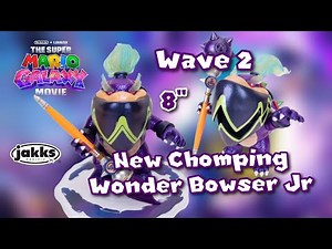 Wave 2 Chomping Wonder Bowser Jr. Mario Galaxy Movie Jakks Figure Revealed