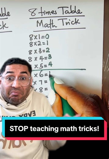 Learning multiplication tricks does NOT mean your child will understand multiplication. This is why I am against shortcuts and tricks when it comes to math. Sure it may work at first, but what happens when your child tries to multiply double or triple digit numbers??? All of a sudden, the tricks they learned no longer work. #montessorimath #handsonmath #parentingtips #kindergartenmath #mathteacher