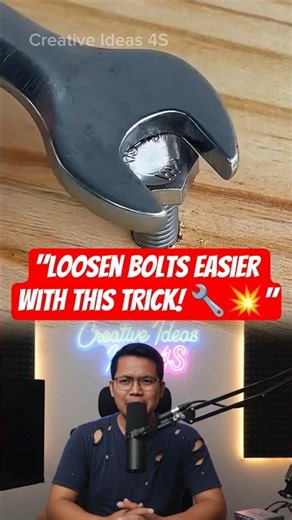 Stuck Bolt? This Simple Trick Makes Loosening It Easy! 🔧💥 #DIYFix