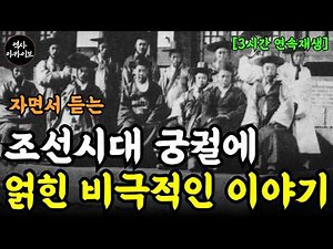 [3시간 연속재생] 자면서 듣는 조선시대 인물 열전 ㅣ 궁궐 인물 ㅣ역사비화