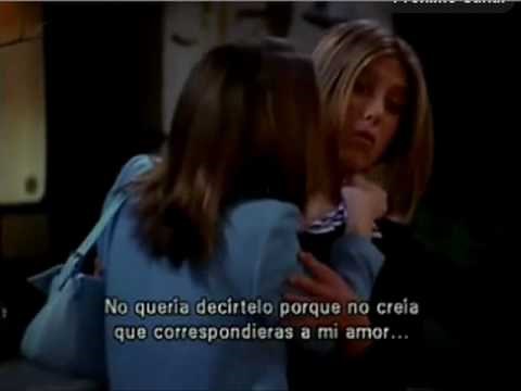 FRIENDS - Rachel and Phoebe Kiss (Sub Esp.)