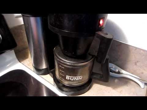 How to FIX a Bunn coffee maker that starts brewing BEFORE you pour the water in!