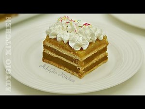 Prajitura cu mere si budinca de vanilie reteta simpla , fara coacere