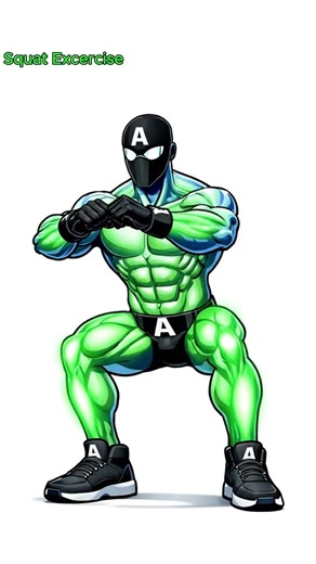 Squat Exercise 01 #GravityWorkout #squatexercise #workoutathome #Captainworkout #Yellowdude