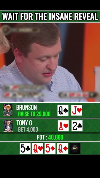Tony G’s Most Impossible Bluff #poker #pokerstrategy #pokerstars #shorts