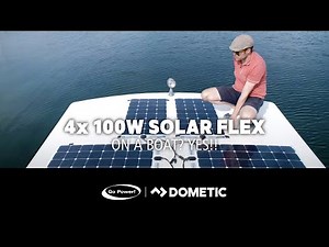Go Power! Solar Flex Installation - Houseboat