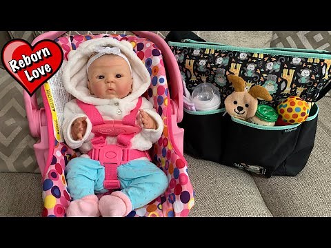 Reborn baby Sophie's Before Daycare Routine reborn baby morning routine