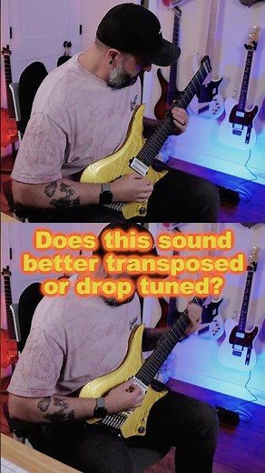 Drop-tune or Transpose to Drop G on a 7 string?
