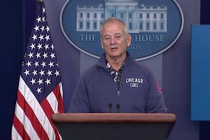 When Bill Murray gatecrashed Barack Obama at the White House