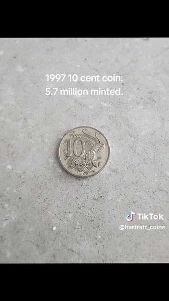 Rare 1997 10 Cent Coin from Australia