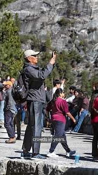 As crowds build at Yosemite, visitors worry the high season will be a disaster