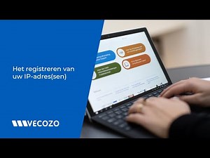 Registreren IP adres(sen)