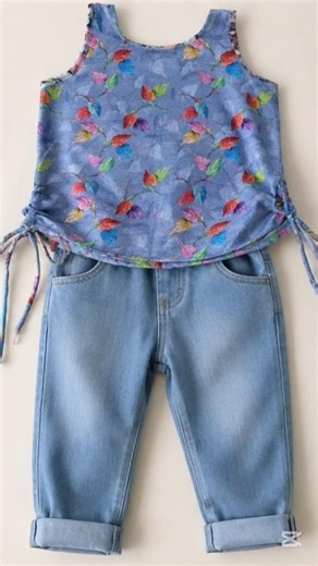 2 Years Baby Top ✂️ | Easy Baby Top Cutting & Sewing #shorts