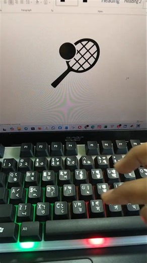 Shortcut Key In MS Word For BadmintonRacket | Best Shorts|Sakif Techno