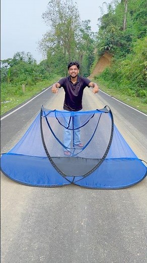 Quick Setup Folding Mosquito Net for 2 Person Unboxing 😍 ✅