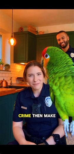 297K views · 6.5K reactions | Parrot flirts with female officer 列 #parrot #funnyparrot #talkingparrot #officer #funnyvideos #trendingreel #parrotlover | Feather Force | Facebook